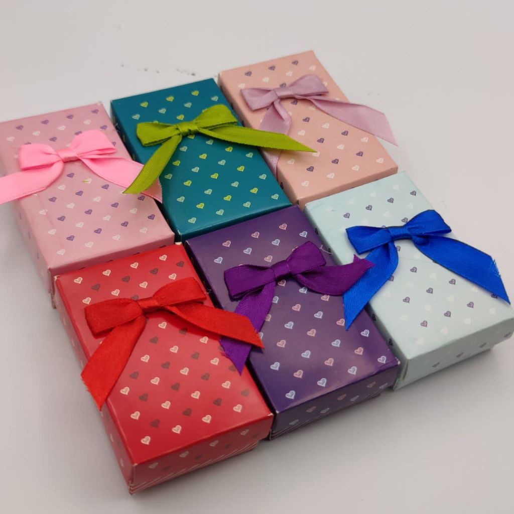 جعبه گوشواره ای طرح قلب کد 2447