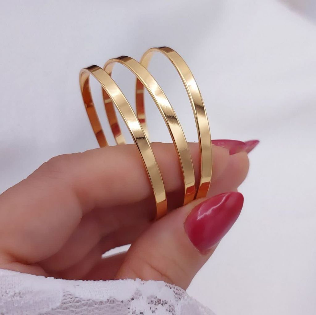 النگو بچگانه آینه ای 3 میل YSX کد 2651