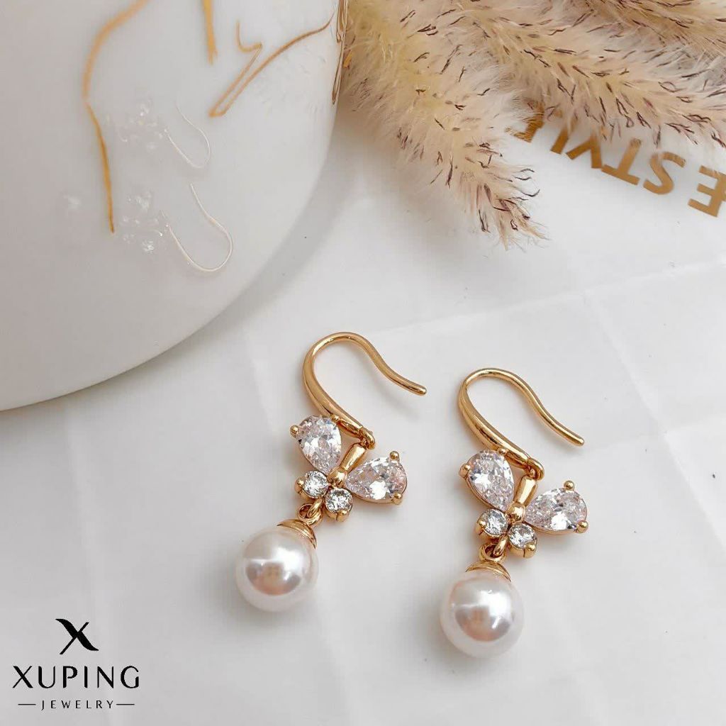 گوشواره مرواریدی ژوپینگ کد 2573