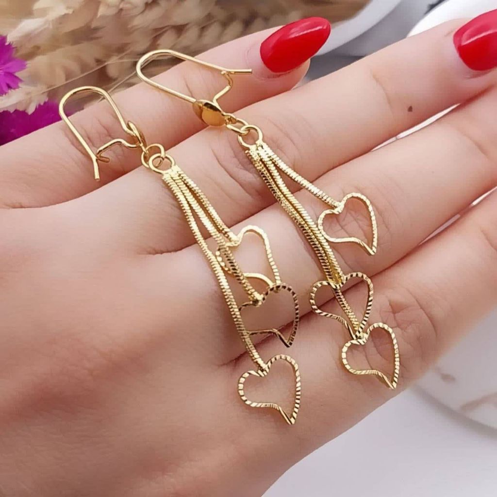 گوشواره سیتی گلد کد 2718