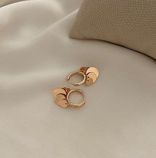 گوشواره پولکی ژوپینگ کد 2296